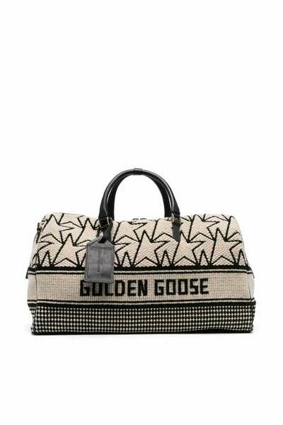 Golden Goose Weekendtassen Tote Bags Beige 6 Golden Goose Weekendtassen Tote Bags Beige - Afbeelding 4