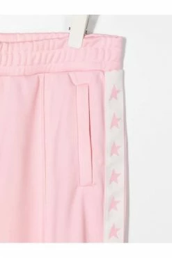Golden Goose Sweatpants Dresses Pink