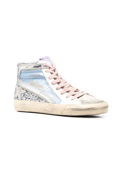 Golden Goose Slide Sneakers Blue 5 Golden Goose Slide Sneakers Blue - Afbeelding 3