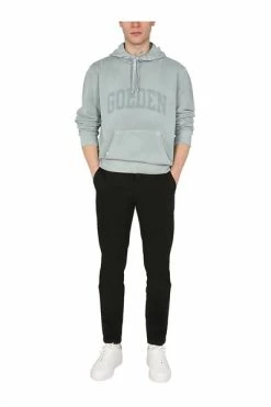Golden Goose Hoodies & Sweatvesten HOODIE Gray -Golden Goose Verkoopwinkel dba98b0101368e4b008b4127729f3774