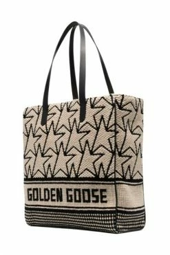 Golden Goose Shoppers California Tote Bag Beige -Golden Goose Verkoopwinkel dc683903fd46e179adc7a8108cd29e8b