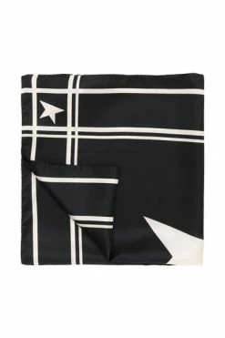 Golden Goose Sjaals Silky Scarves Black -Golden Goose Verkoopwinkel dd4890211cb48f5746c29903fd8764b5