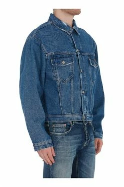 Golden Goose Spijkerjassen Jacket Blue -Golden Goose Verkoopwinkel de9248b21765aa806d7bf086cd5c8df1