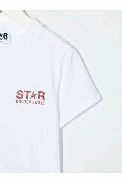 Golden Goose T-Shirts White 5 Golden Goose T-Shirts White - Afbeelding 3