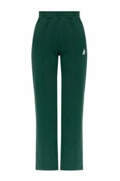 Golden Goose Sweatpants With Logo Green -Golden Goose Verkoopwinkel e0a3c0a8bc76734b37d4c5e27fc06063