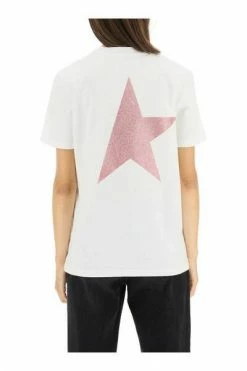 Golden Goose T-shirts Star T-shirt White -Golden Goose Verkoopwinkel e28cb7770727d37e4c626dae68a6175a