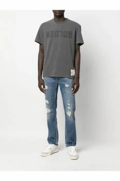 Golden Goose T-Shirts Gray -Golden Goose Verkoopwinkel e5612b9c2ad7ed0a8998e8af19a2b295