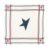 Golden Goose Sjaals GOLDEN FOULARD STAR PRINT SILK White -Golden Goose Verkoopwinkel e5a2c74da999180121a88b6abb756e6a