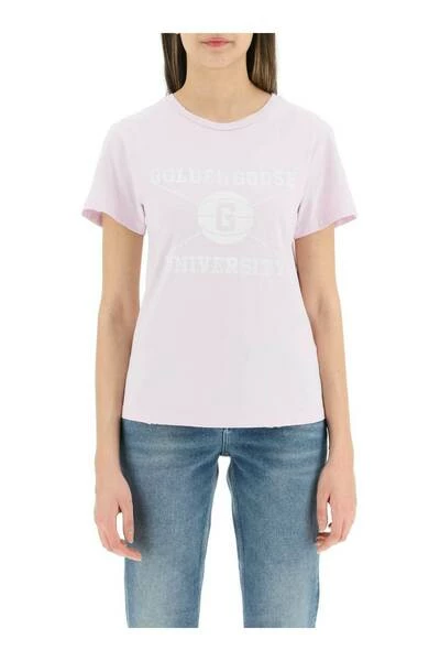 Golden Goose T-shirts T-Shirt Pink 5 Golden Goose T-shirts T-Shirt Pink - Afbeelding 3