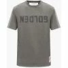 Golden Goose Shirts T-shirt With Logo Gray