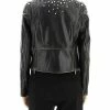 Golden Goose Leren En Suède Jassen Leather Jackets Black
