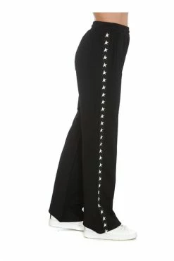 Golden Goose Wijde Broeken Trousers Black -Golden Goose Verkoopwinkel e83fc83926fccc99c7b6f49d04cd2dc8