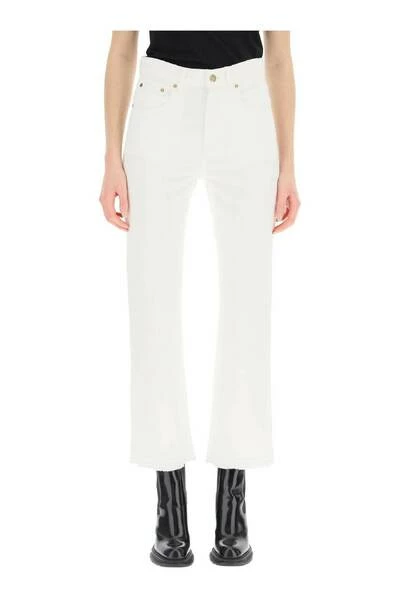 Golden Goose Flared Jeans Journey Cropped Flare Jeans White 3 Golden Goose Flared Jeans Journey Cropped Flare Jeans White