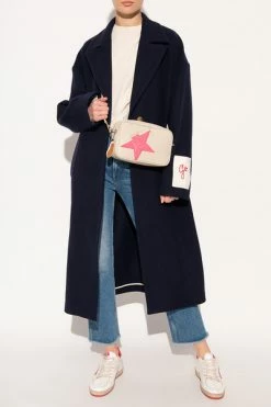 Golden Goose Trenchcoats & Mantels Coat Blue -Golden Goose Verkoopwinkel eb3a08589b14180097a5d290bb2351d8