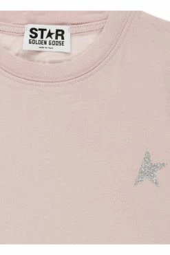 Golden Goose T-shirts T-shirt Pink -Golden Goose Verkoopwinkel ebd99e4769489f011df5ba47ad21f39b