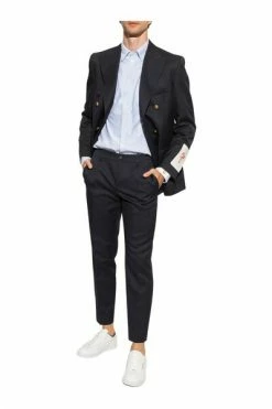 Golden Goose Casual Overhemden Striped Shirt Blue -Golden Goose Verkoopwinkel edc513a9650d1e96b829814eb22a4223