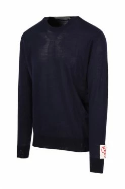 Golden Goose Truien & Vesten Round-neck Knitwear Blue -Golden Goose Verkoopwinkel efe428d229b7533b505ce4220f36892d