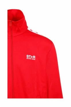 Golden Goose Hoodies & Sweatvesten Zip-throughs Red -Golden Goose Verkoopwinkel f1081da1ecb1f4a3392d8e34522f2c65