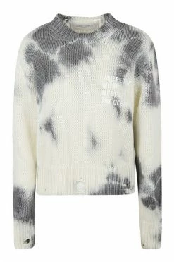 Golden Goose Sweaters Round-neck Knitwear Gray