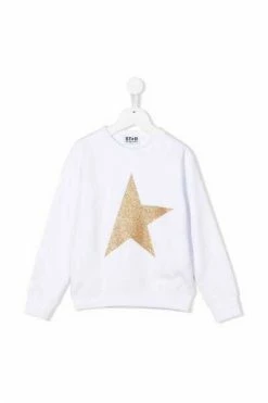 Golden Goose Sweaters Sweatshirts White