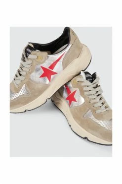 Golden Goose Running Sneakers Beige