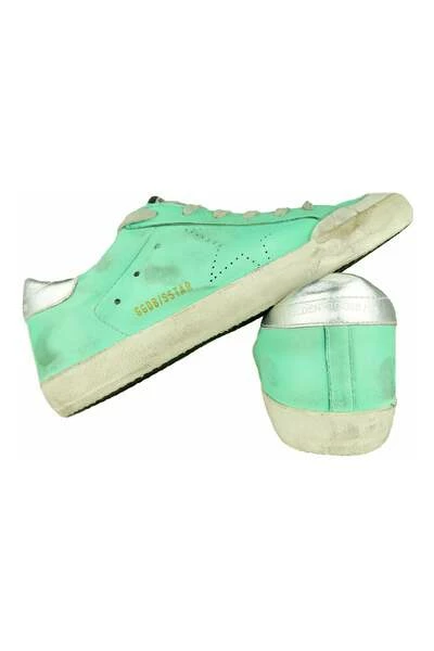 Golden Goose Sneakers Green 3 Golden Goose Sneakers Green