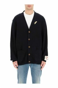 Golden Goose Vesten Sweater Blue -Golden Goose Verkoopwinkel fa90c86de908780895ad9702ffd07e3c