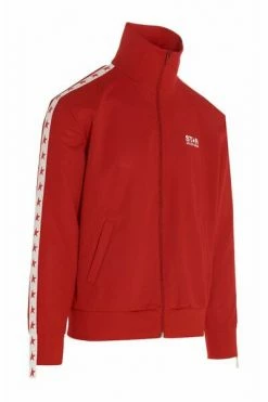 Golden Goose Hoodies & Sweatvesten GMP00875P00052040380 SWEATSHIRT Red