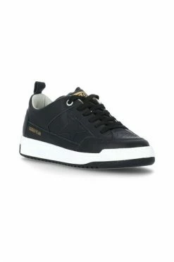 Golden Goose Yeah Leather Low-Top Sneakers Black