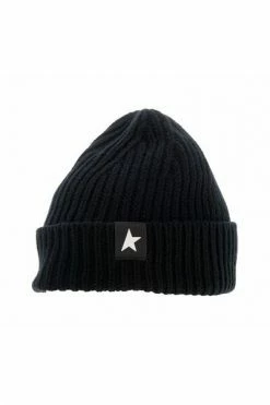 Golden Goose Hoeden Beanies Black