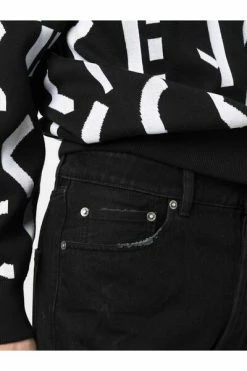 Golden Goose Regular Fit Jeans HAPPY ONE Black